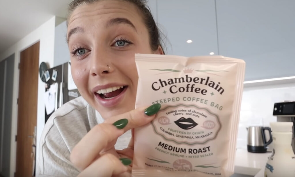 Emma Chamberlain Makes Coffee (Again)