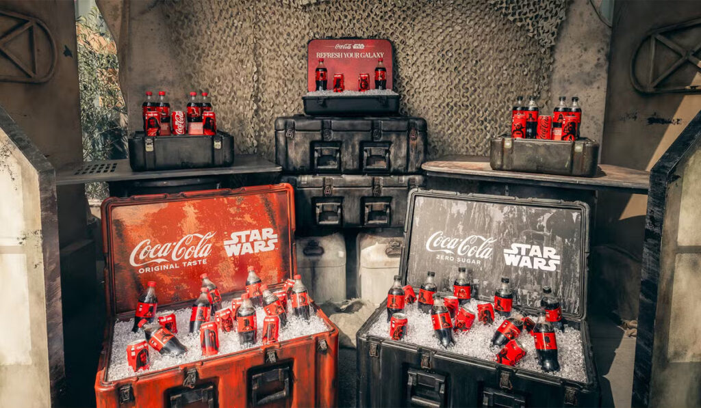 These coca cola cans unlock star wars holograms 2