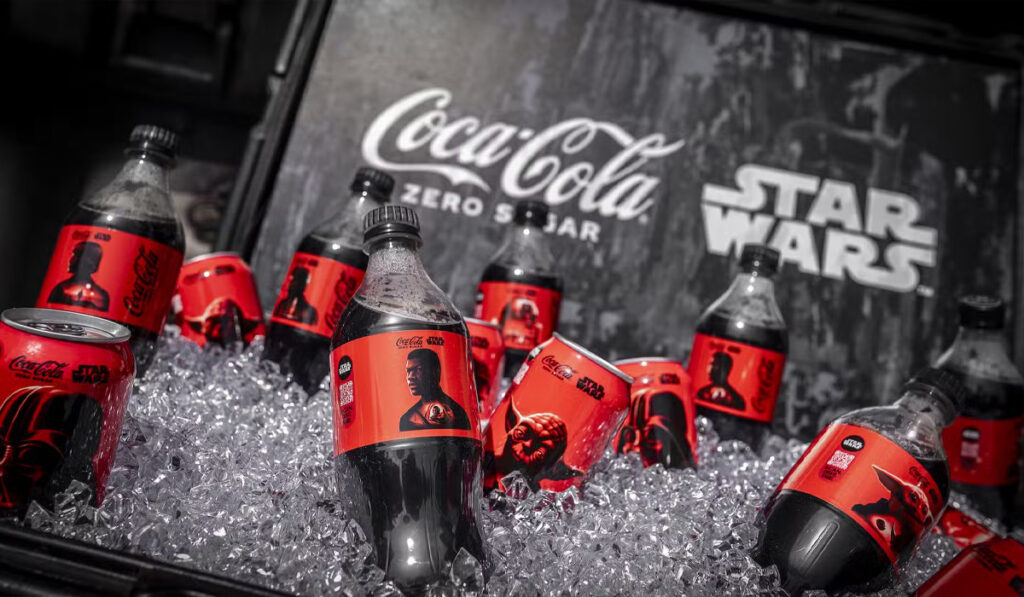 These coca cola cans unlock star wars holograms 3