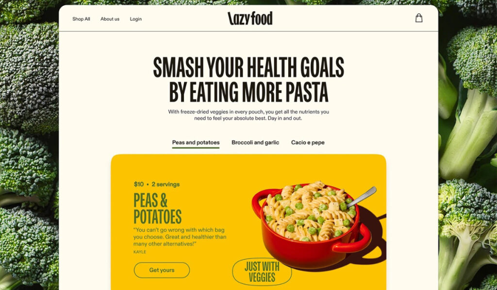 Can lazy be a brand strength lazyfood thinks so 00002