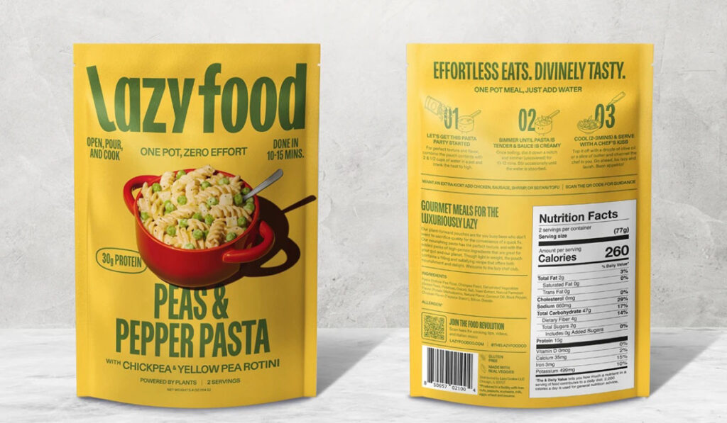 Can lazy be a brand strength lazyfood thinks so 00009