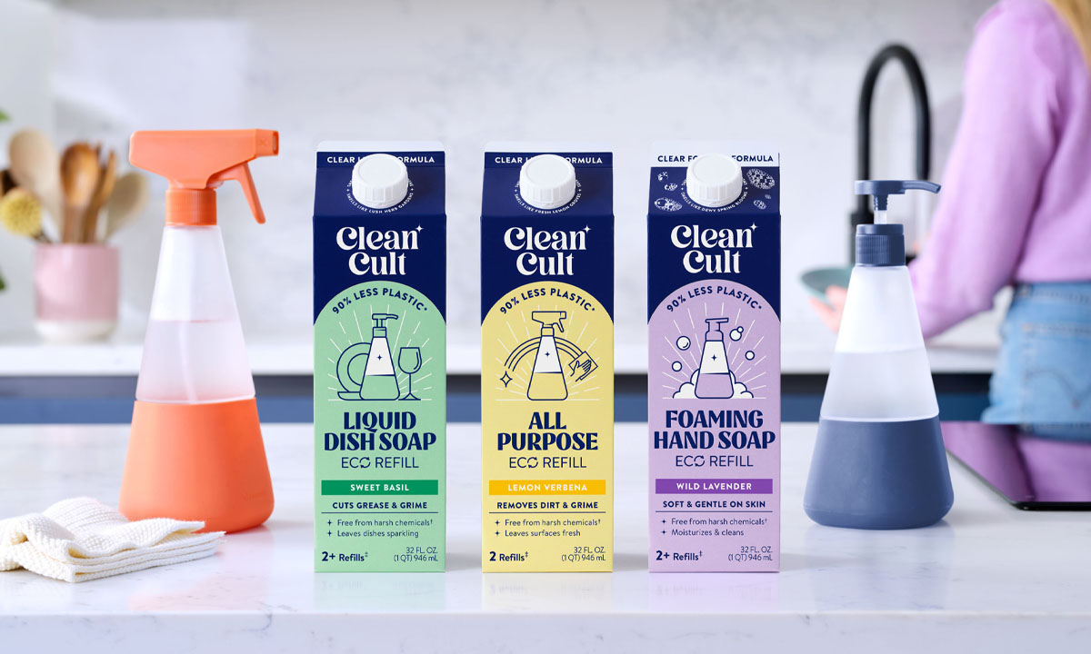 Cleancult rebrands as bold refill first system 05