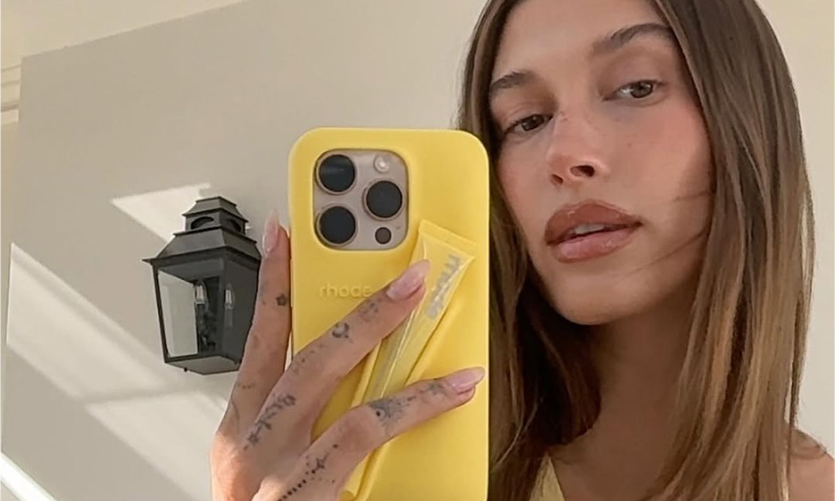Hailey bieber s lemontini belly chain steals summer 00001
