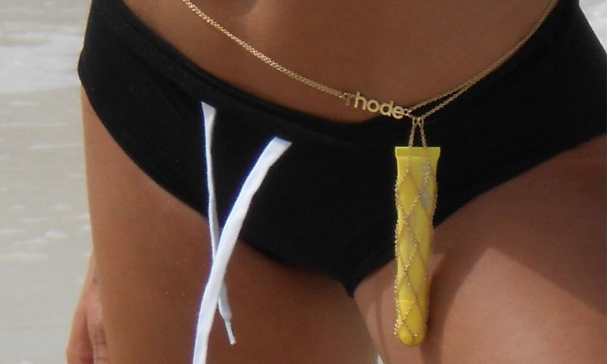 Hailey bieber s lemontini belly chain steals summer 00003