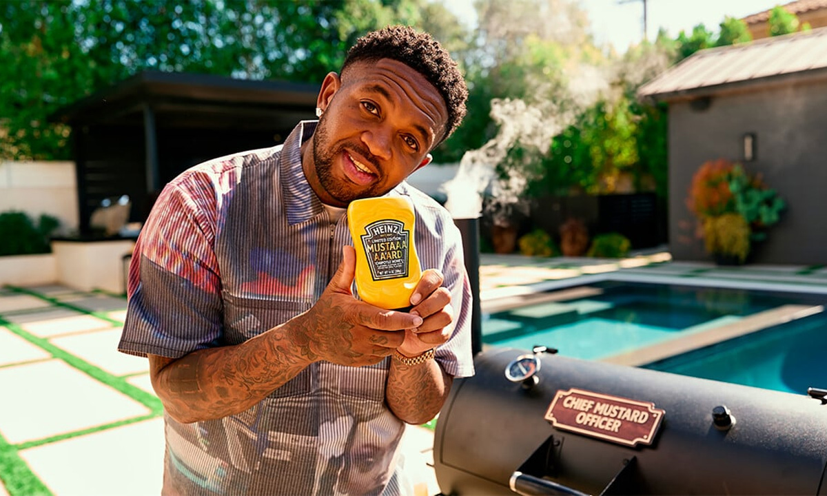 Heinz mustard drop celebrity sauce collab 01