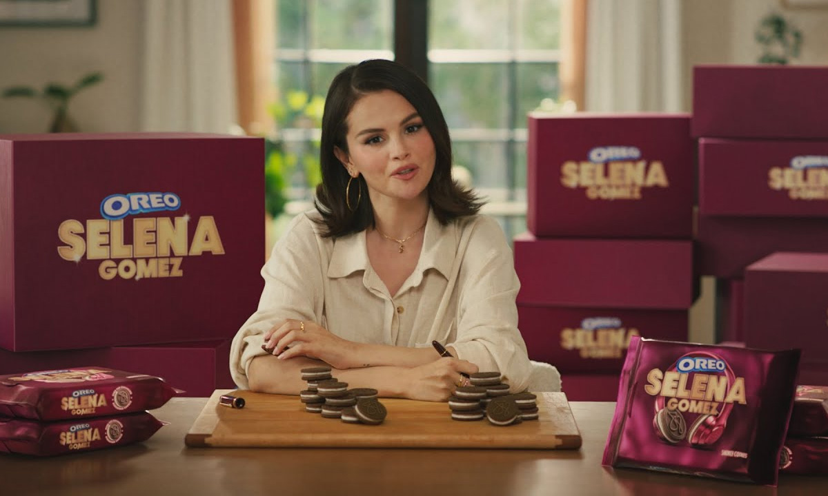 Selena gomez oreo drop horchata inspired collab 01