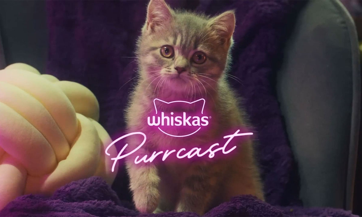 Whiskas’ Purrcast Gives Kitten Advice from Cats